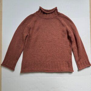 ALAND / PALE PINK / TURTLENECK SWEATER / ONE SIZE